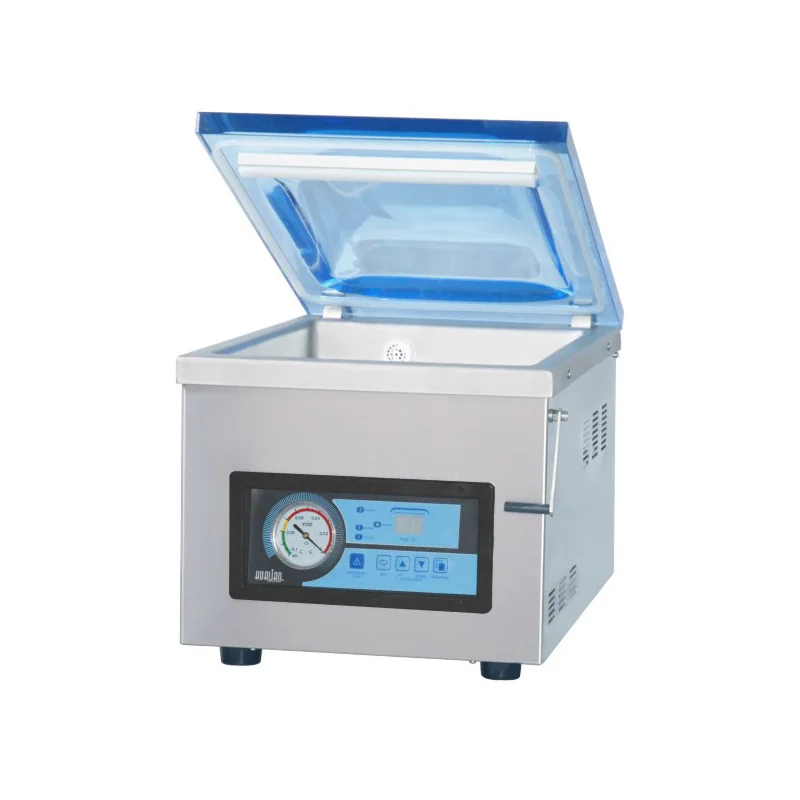 Food Vacuum Sealer Machine - เครื่องซีลสูญญากาศแบบห้องเดียว รุ่น HVC-260T/1A ยี่ห้อ Hualian สำหรับซีลอาหาร
