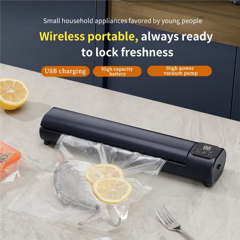 เครื่องซีลสูญญากาศแบบพกพา DT15 - Food Vacuum Sealer Machine บทวิจารณ์และราคา