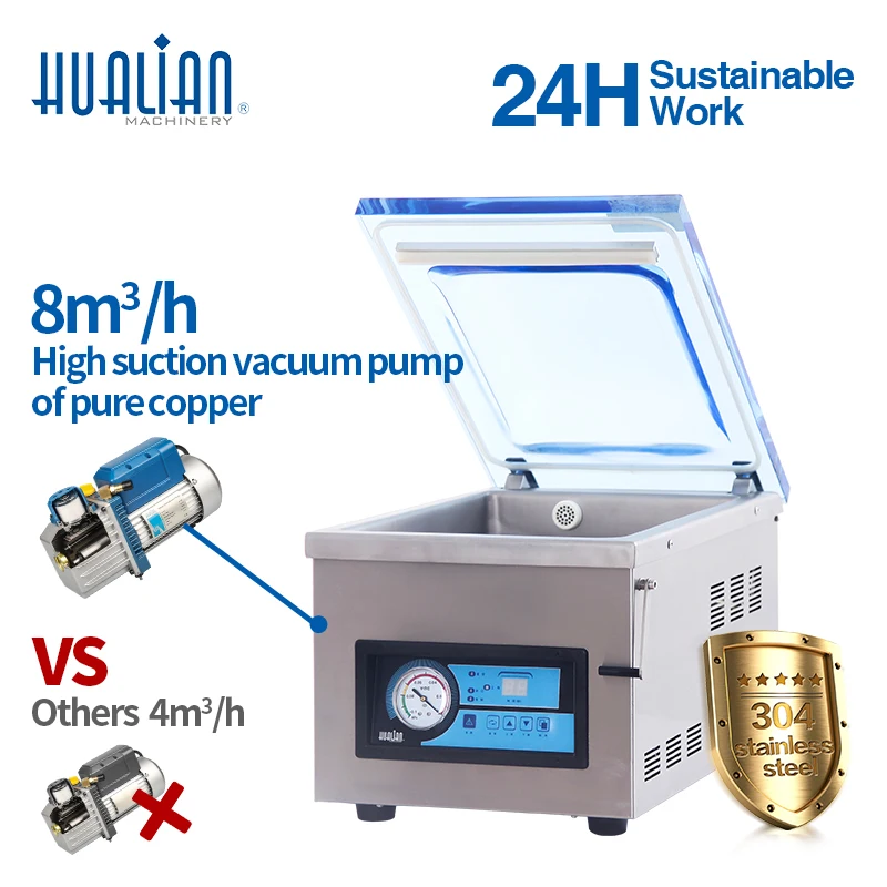 เครื่องซีลสูญญากาศแบบห้องเดียว - Food Vacuum Sealer Machine บทวิจารณ์และราคา