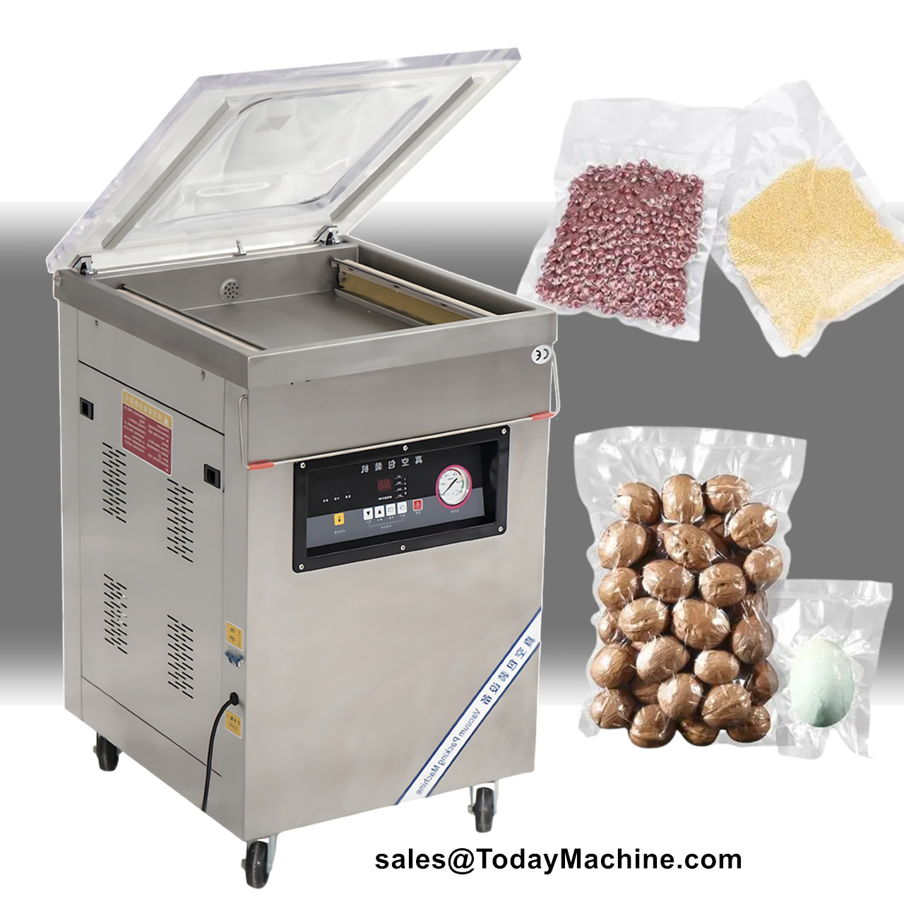 เครื่องซีลถุงสุญญากาศแนวตั้งสำ - Food Vacuum Sealer Machine บทวิจารณ์และราคา