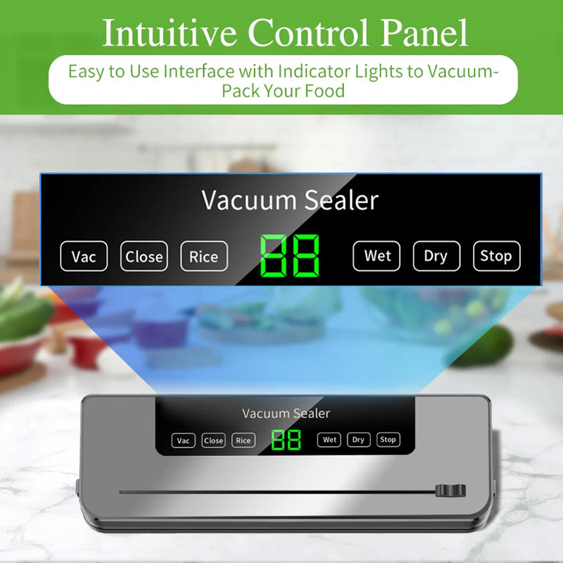 เครื่องซีลสูญญากาศไฟฟ้า Mi สำห - Food Vacuum Sealer Machine บทวิจารณ์และราคา