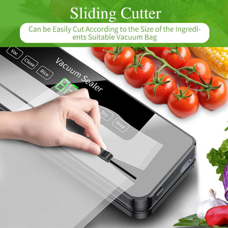 เครื่องซีลสูญญากาศไฟฟ้า Mi สำห - Food Vacuum Sealer Machine บทวิจารณ์และราคา