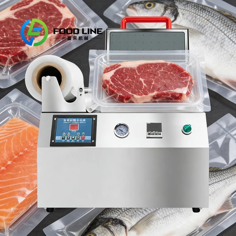 เครื่องซีลถาดแบบแมนนวลขนาดเล็ก - Food Vacuum Sealer Machine บทวิจารณ์และราคา