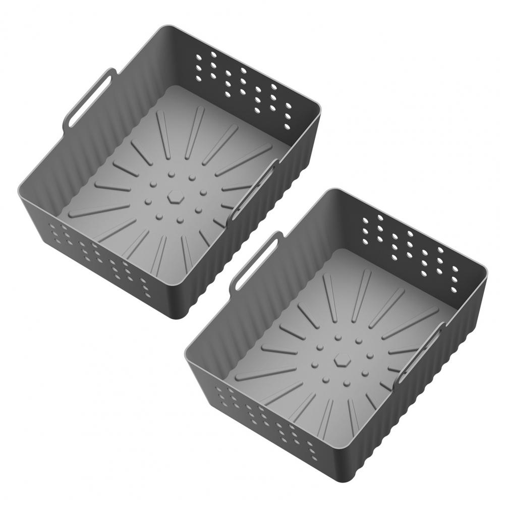 หม้อซิลิโคนหม้อทอด Air fryer 2 - Air Fryer Silicone Pot Liner บทวิจารณ์และราคา