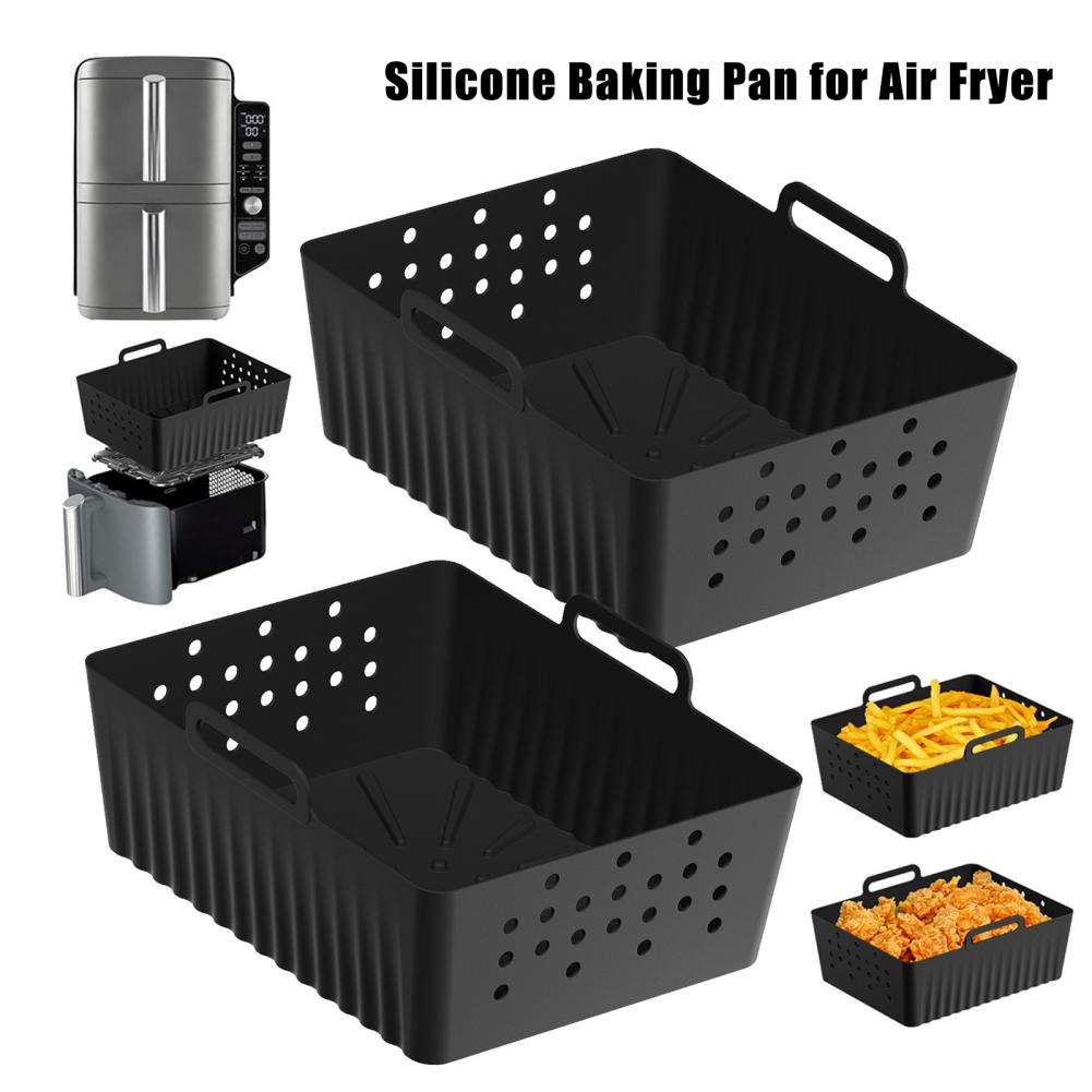 หม้อซิลิโคนหม้อทอด Air fryer 2 - Air Fryer Silicone Pot Liner บทวิจารณ์และราคา